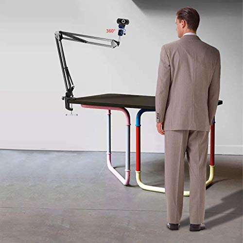 Anivia Webcam Stand,Webcam Clamp Mount Suspension Scissor Tripod Stand Holder Camera arm for Webcam W8 W5 C922 C930e C930 C920 C615