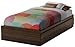 South Shore Popular Collection Twin 39-Inch Mates Bed, Moka