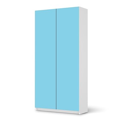 Designer Ikea Pax 201 Cm Tall Cupboard 2 Doors Self Adhesive
