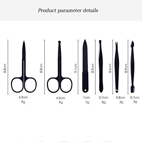 Aviat 15Pcs Portable Manicure Pedicure Set Stainless Steel Nail & Professional Business Gift Kit Antibacterial Removal Beauty Tools Set