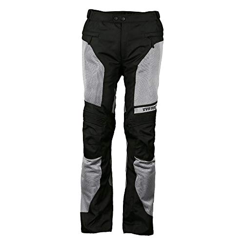 TVS Polyester Riding Pants - Level 1 (Neon Line, M)