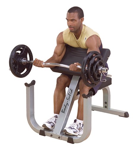 Body Solid Preacher Curl Bench