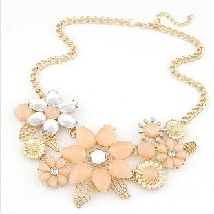 Star Jewelry 2014 New Vintage Jewelry Flower Choker Shourouk Charm Rhinestone Retro Statement Necklaces & Pendants Gift 76