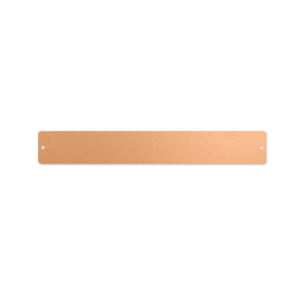 Magnet Experts TF-TZ2006 Small Rectangular Magnetic Strip with 6 Magnets, Copper