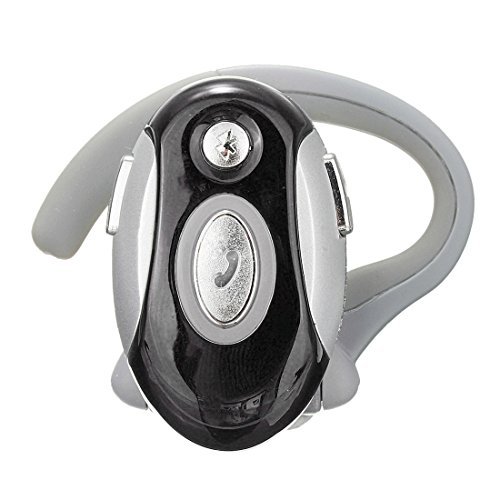 SODIAL(R) Business Handsfree Mono Earphone Wireless Bluetooth Headset For Motorola HTC, Black