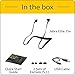 Jabra Elite 25e Wireless Earbuds, Black – Voice Assistant and Bluetooth Enabled, Around-the-Neck Style with a Secure Fit and Superior Sound for Music and Calls, Long Battery Life, Android & iOS