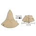LETHMIK Summer Beach Straw Hat Womens Wide Brim Floppy Packable Sun Hat Beige