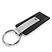 Au-TOMOTIVE GOLD Leather Key Chain for Chrysler 300 (Black)