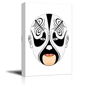 Chinese Peking Opera Makeup Traditional Face Changing Mask...