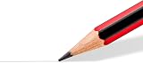 Staedtler 110-4H Tradition Graphite Pencil 4H Red Box of 12 view 3