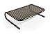 Allsop Metal Art Jr. Monitor Stand, 14-Inch wide platform holds 40 lbs with keyboard storage space – Pearl Black (30165)thumb 1