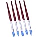AIBER 5 Clay Fingerprint Color Shaping Modeling Wipe Out Tools Rubber Tip Paint Brushes for Sculpture Pottery