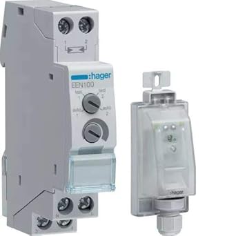 Hager Een100 Dammerungsschalter Mit Aufbaufuhler Een003 3250617579308 Amazon De Gewerbe Industrie Wissenschaft