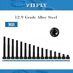 M8-1.25 x 80mm, M8 Socket Head Cap Screws, M8