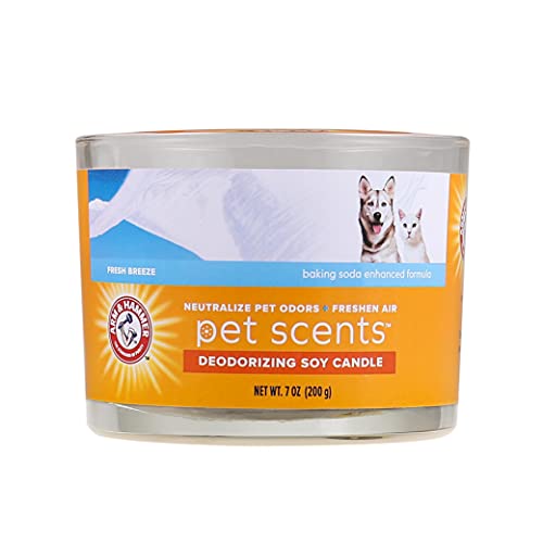 Arm & Hammer For Pets Air Care Pet Scents 3 Wick Deodorizing Soy Candle