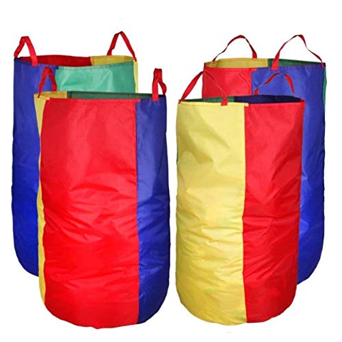 HudsonTech Backyard Lawn Birthday Party Fun Games â€“ Potato Sack Race Bags for Outdoor Park Picnic or Yard - Outside Activities for Kids and Family, Egg and Spoon, Horse Shoe toss, 3 Legged Race