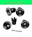 Ancmaple Bike Handlebar Tape Grip Wrap Tape with Metal End Plugs Bar