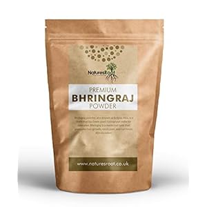 Natures-Root-Pure-Bhringraj-Powder-125g-For-Healthy-Hair-Growth-Eclipta-Alba-Powder-For-a-Dandruff-Free-Scalp Natures Root Pure Bhringraj Powder 125g - For Healthy Hair Growth | Eclipta Alba Powder | For a Dandruff-Free Scalp
