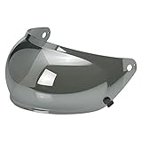 Biltwell Gringo S Helmet Bubble Shield (Chrome Mirror, One Size)
