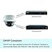 2MP POE Security IP Camera, Outdoor Dome Fixed Super Day/Night Vision ,ONVIF (2.8mm lens)