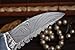 Perkin Knives - Handmade Damascus Hunting Knife - Beautiful Camping Knife - Full Tang