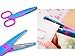 HOMEE Safe Paper Edging Scissors Colorful Decorative Paper Edge Scissor for Kids, 6 Pieces of a Pack,Kids Toy Scissors Kids for Teachers Students, preschool scissors Crafts, Scrapbooking, DIY Photo