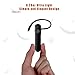 EASTOP Bluetooth Headset, Slim Wireless Headphone Lightweight Bluetooth Stereo Headset with Microphone Clear Voice Safe Driving for iPhone Samsung BlackBerry LG-ETS30 Black