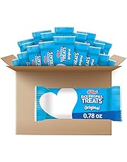 Kellogg's Rice Krispies Treats, Crispy Marshmallow Squares, Original, School Lunch Snack, 41.9oz Case (54 Count)
