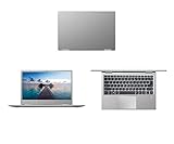 Silver Brushed Aluminum skin decal wrap skin case for Lenovo Yoga 720 13 13.3