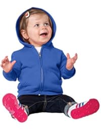 Precious Cargo Unisex-Baby Full Zip Hooded Sweatshirt 18M Royal