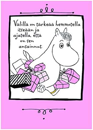 Amazon 正規輸入 フィンランド Paletti パレッティ ポストカードスノークのおじょうさん ショッピングピンクptt アニメ 萌えグッズ 通販