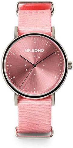 Mr. Boho Reloj Pink Lady 36mm: Amazon.es: Deportes y aire libre