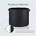 TopoGrow 24-Pack 20 Gallon Grow Bags Black Fabric Round Aeration Pots Container for Nursery Garden and Planting Grow (20 Gallon, Black(24-Pack))thumb 2