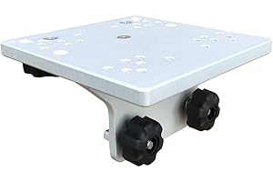 Brocraft Universal Aluminum Downrigger Bracket for 90 Degree Boat Track System/Lund Sport Track/Versatrack Track/Ranger Track(Generation 2)