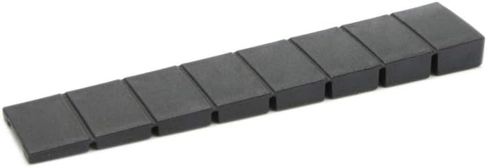 100 x Furniture Levelers/Alignment Shim Wedge | Custommizable Rated Break Point | Sossaiยฎ MKB-100 Wheel Chocks | Colour: Black