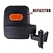 UNIGT Side View Mirror Set Compatible with Polaris Ranger 570 900 XP Fits Lock N Ride Factory Cage Frame Side Mirrors (NOT FOR ROUND ROLL BARS)