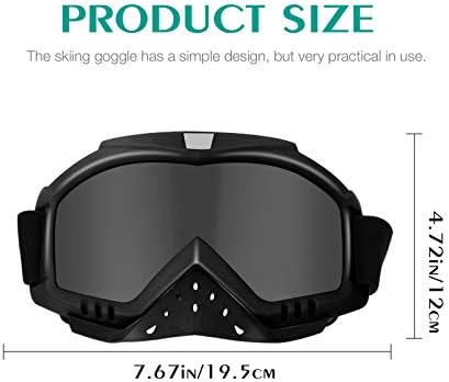Black anti-fog cycling goggles with high resistance materials for comfort and durability, priced at $14.19.