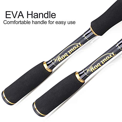 Sougayilang Casting Fishing Rod, Durable Lightweight Graphite Casting