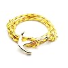 VIRGINSTONE-Gold-Plated-Anchor-Bracelets-on-Colorful-Nylon-Ropes