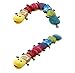 Colorful Caterpillar Plush Toy Throw Pillow Cushion 60cm Colorful