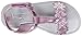 OshKosh B'Gosh Girls' Colette Flower T-Strap Sandal, Pink, 7 M US Toddler