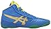 ASICS Men's JB Elite V2.0 Wrestling Shoe, Classic Blue/Rich Gold/Sun, 10.5 M US