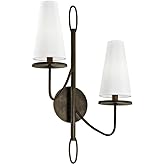 Marcel - Two Light Wall Sconce-Bronze Finish