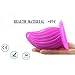 MLSice Anal Plug with Sucker Ribbed Surface Anal Dildo Shell Design Curved Butt Plug Lesbian Gay Masturbate Sex Toys Anus Stuffed Stopper Anal Expand Massage Adult Game Erotic Toy for Woman – Purplethumb 2