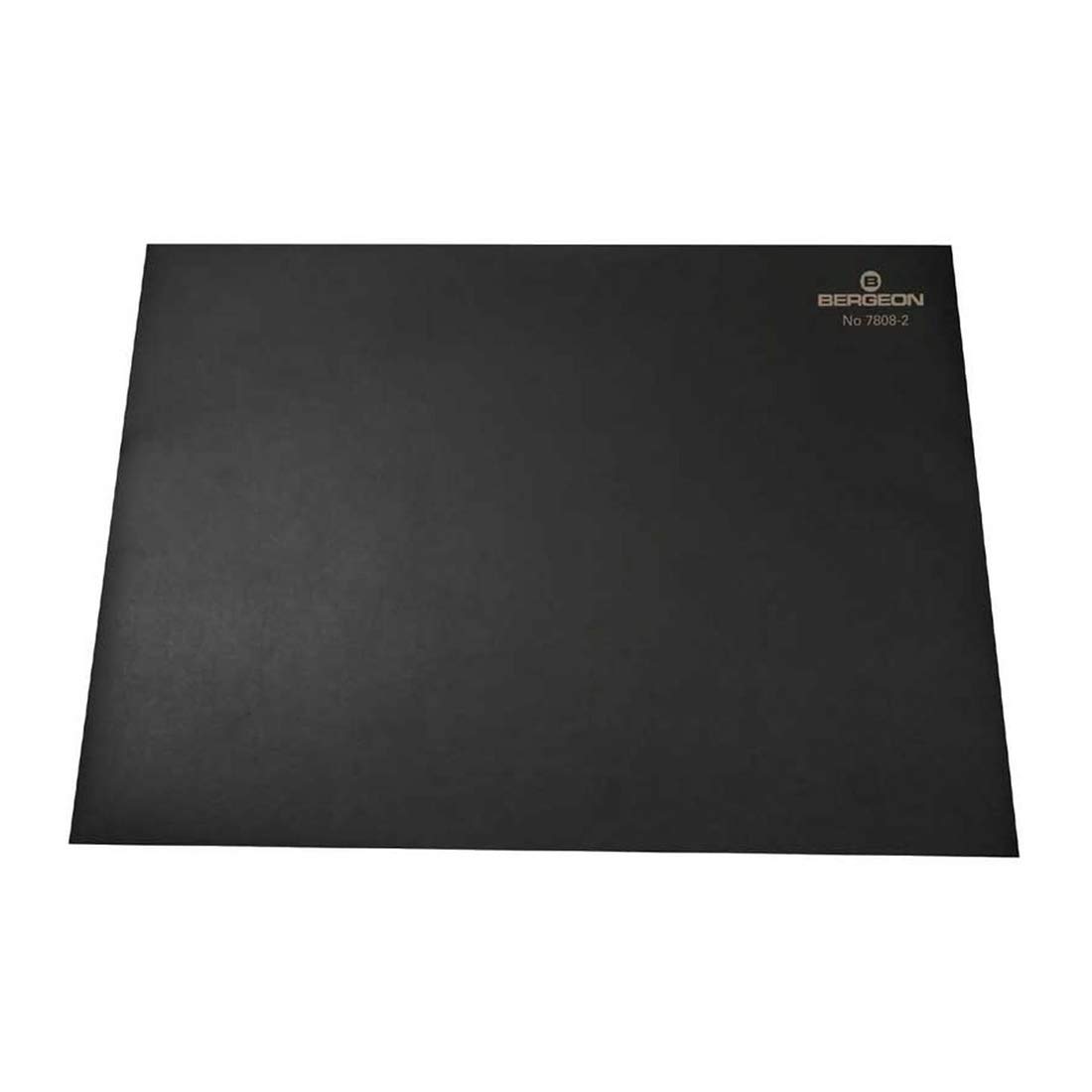 Bergeon 7808-N Matt Black Soft Non-Slip Bench for Watchmakers, Black, Black