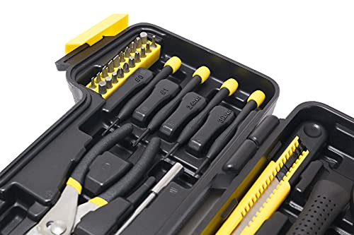 WMC TOOLS Werkzeugset klein 40 teilig kleiner Werkzeugkoffer Werkzeugkasten Haushalt Toolbox Set Grundausstattung… – Bild 6