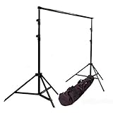 CowboyStudio Photography 10 ft Heavy Duty Crossbar Studio Portable Background Support System and Carry Case - 901