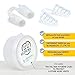Anti Snoring Chin Strap - 8 Pairs Nose Vents & Travel Box - 2 Type Nasal Dilators & Adjustable Stop Snore Device for Men and Women - Snore Reducing