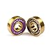 8 pcs Dark Wolf Skateboard Bearings Came with Spacers and Washers