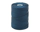 C-LON Fine Weight Bead Cord, Peacock - 0.4mm, 136 Yard Spool